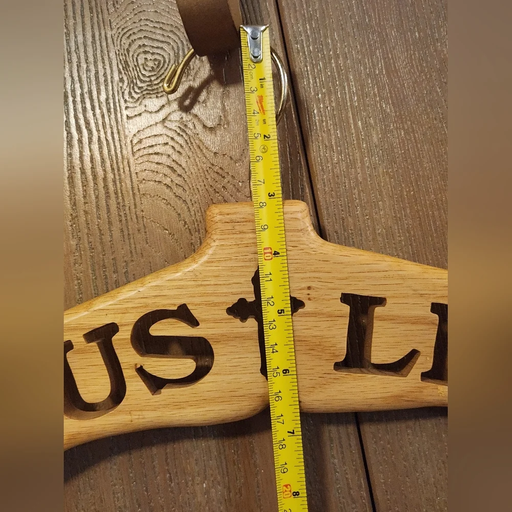 Solid Wood Religious Cross JESUS LIVES Cut Out 17